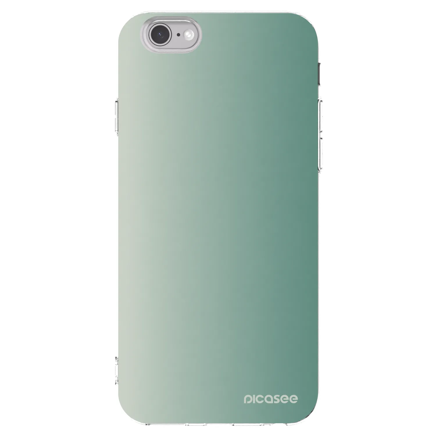 Picasee silikonový průhledný obal pro Apple iPhone 6/6S - Misty Sage
