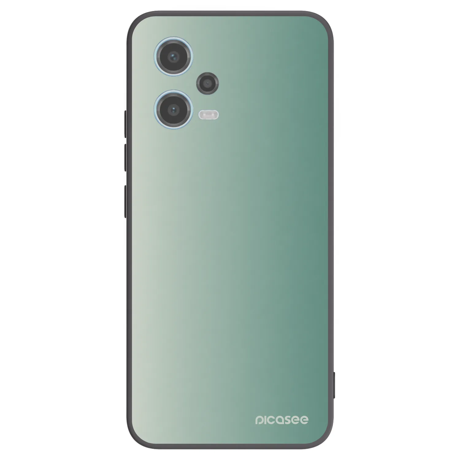 Picasee silikonový černý obal pro Xiaomi Redmi Note 12 5G - Misty Sage