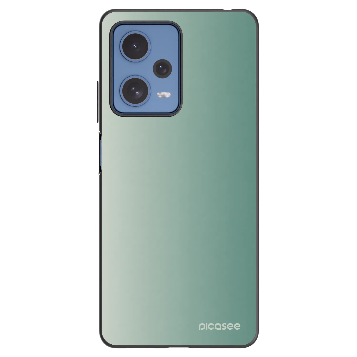 Picasee silikonový černý obal pro Xiaomi Redmi Note 12 Pro 5G - Misty Sage