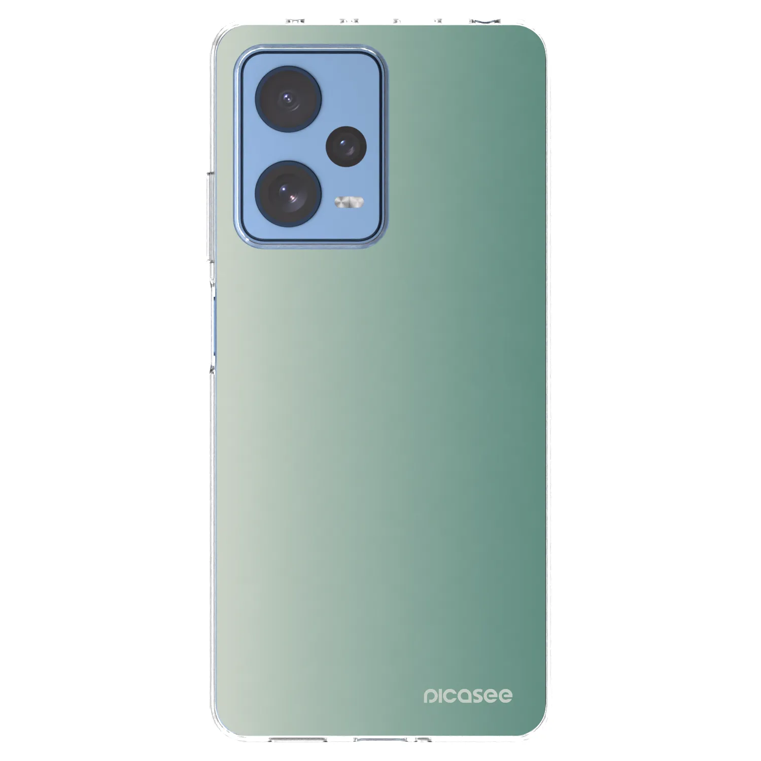 Picasee silikonový průhledný obal pro Xiaomi Redmi Note 12 Pro 5G - Misty Sage