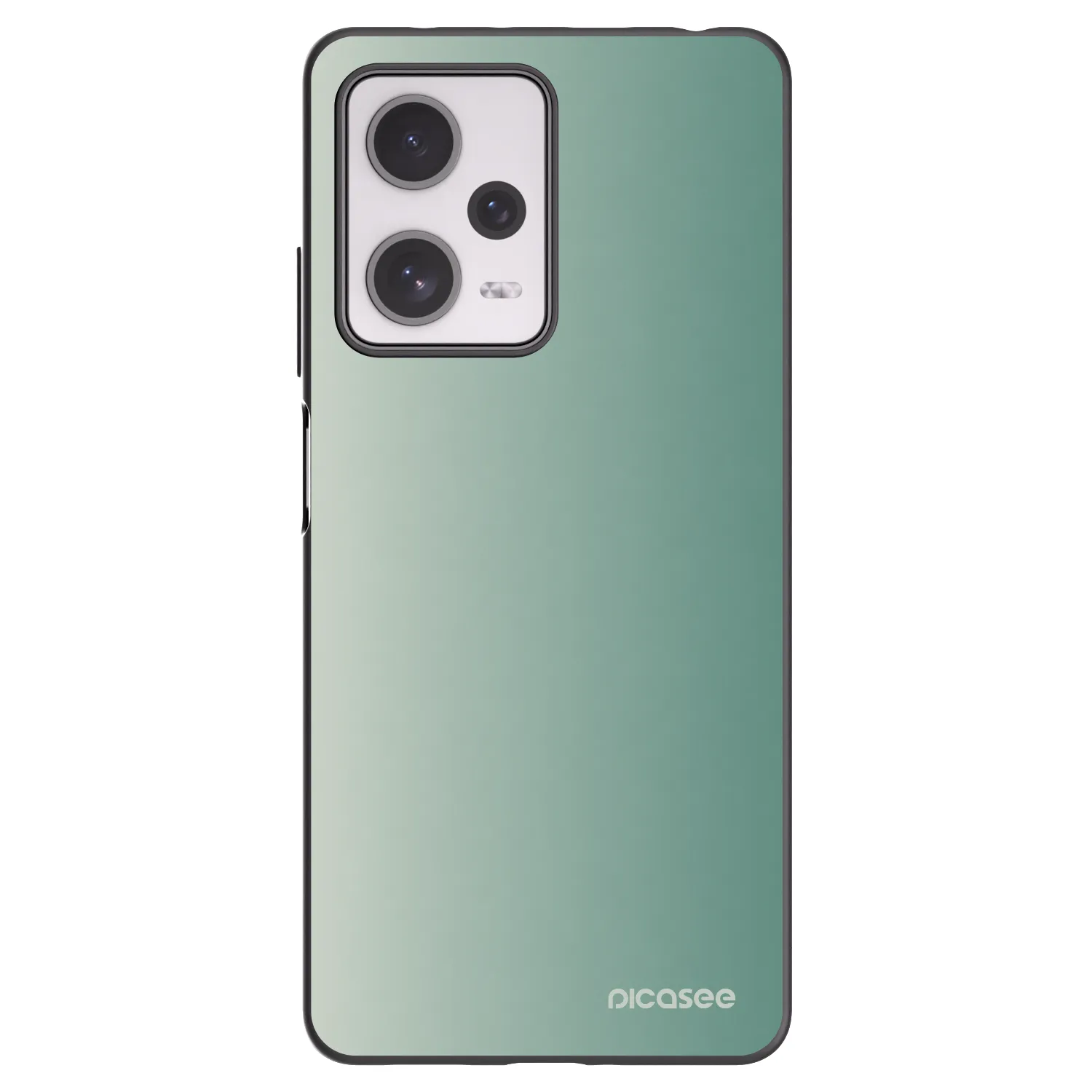 Picasee silikonový černý obal pro Xiaomi Redmi Note 12 Pro+ 5G - Misty Sage