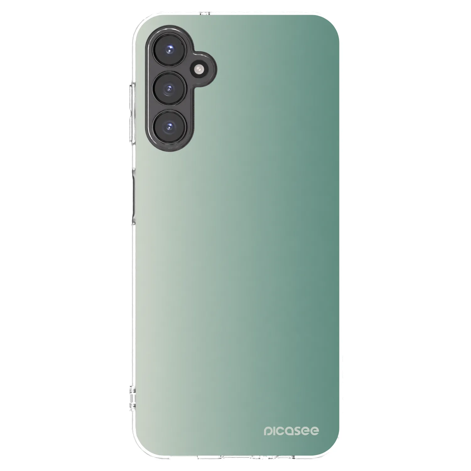 Picasee silikonový průhledný obal pro Samsung Galaxy A14 4G A145R - Misty Sage