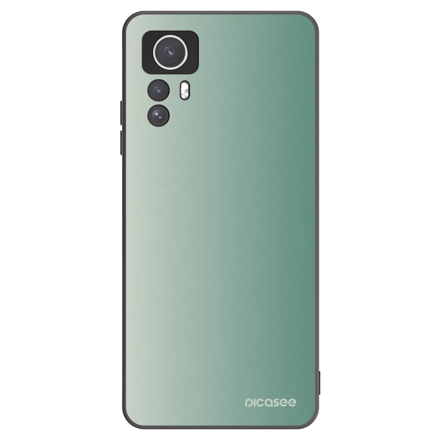 Picasee silikonový černý obal pro Xiaomi Redmi Note 12S - Misty Sage
