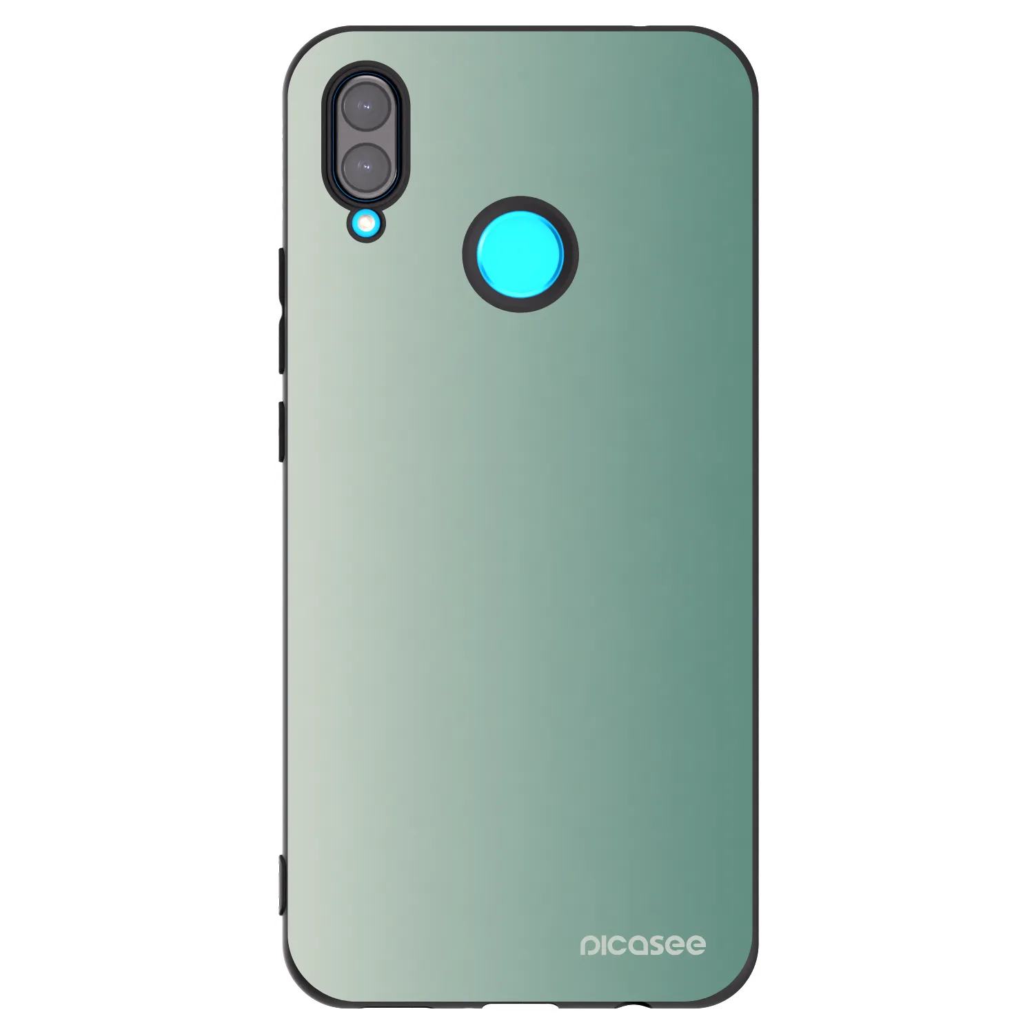 Picasee silikonový černý obal pro Huawei Nova 3 - Misty Sage