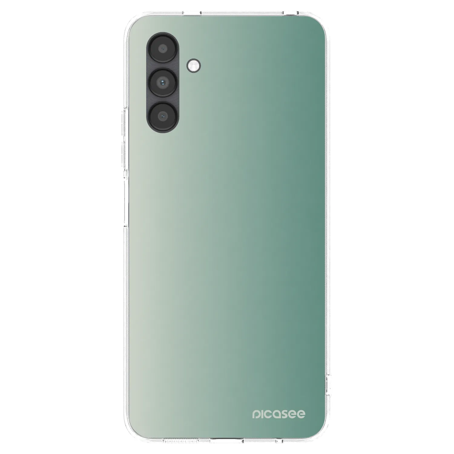 Picasee silikonový průhledný obal pro Samsung Galaxy A04s A047F - Misty Sage