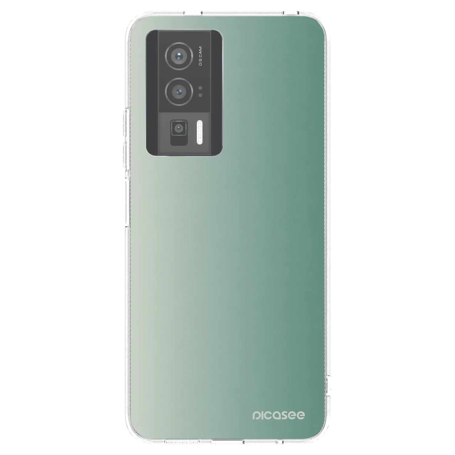 Picasee silikonový průhledný obal pro Xiaomi Poco F5 Pro 5G - Misty Sage