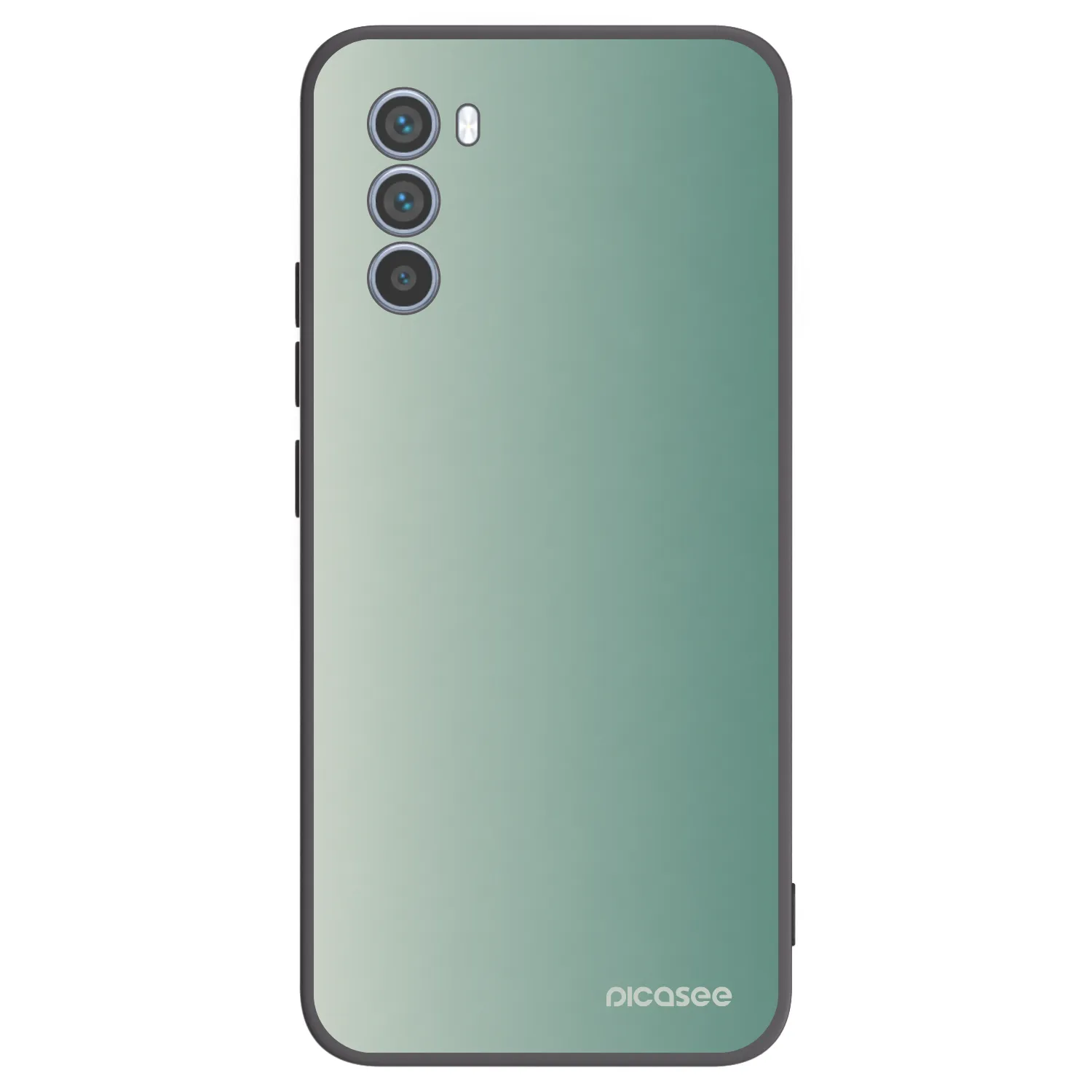 Picasee silikonový černý obal pro Motorola Moto G62 - Misty Sage
