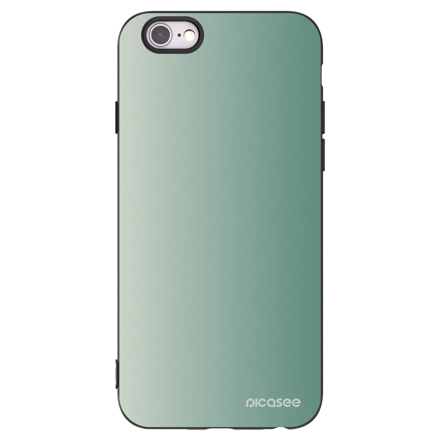 Picasee silikonový černý obal pro Apple iPhone 6/6S - Misty Sage