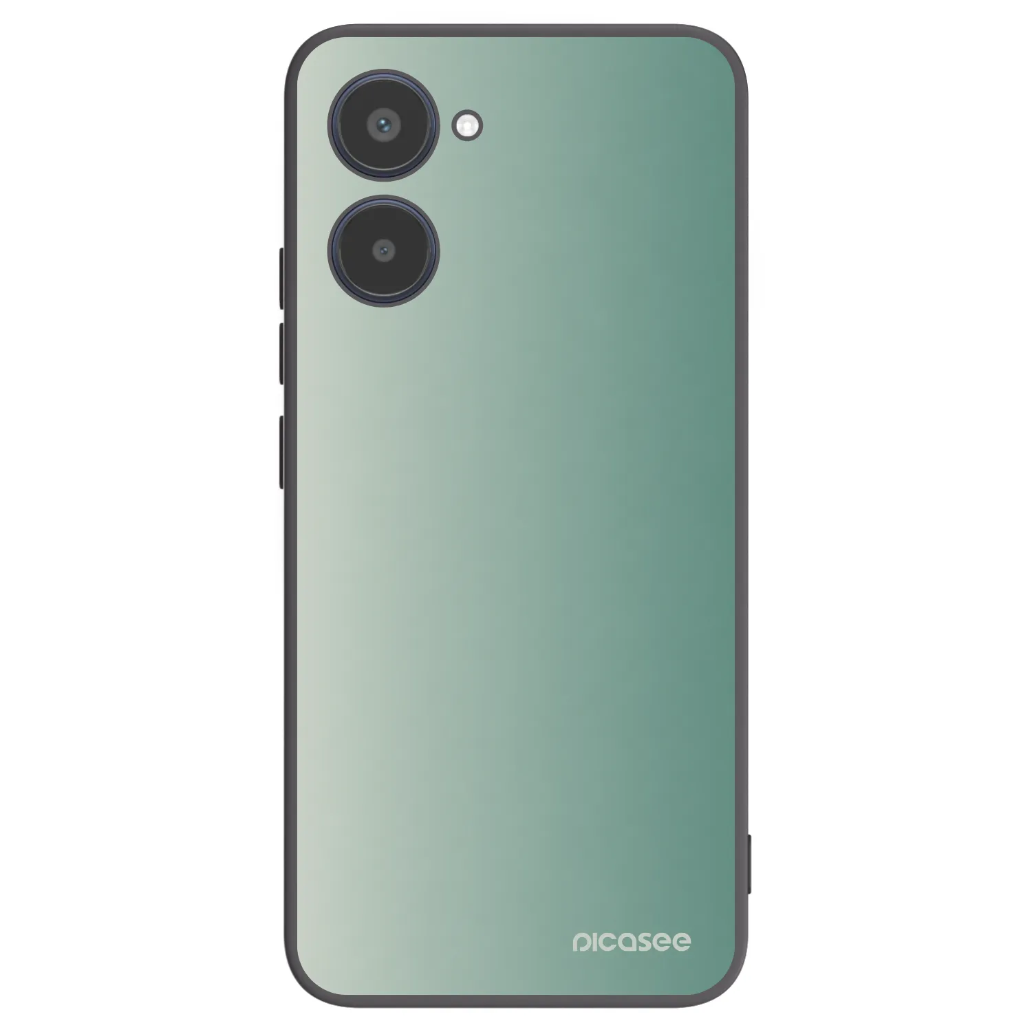 Picasee silikonový černý obal pro Realme 10 4G - Misty Sage
