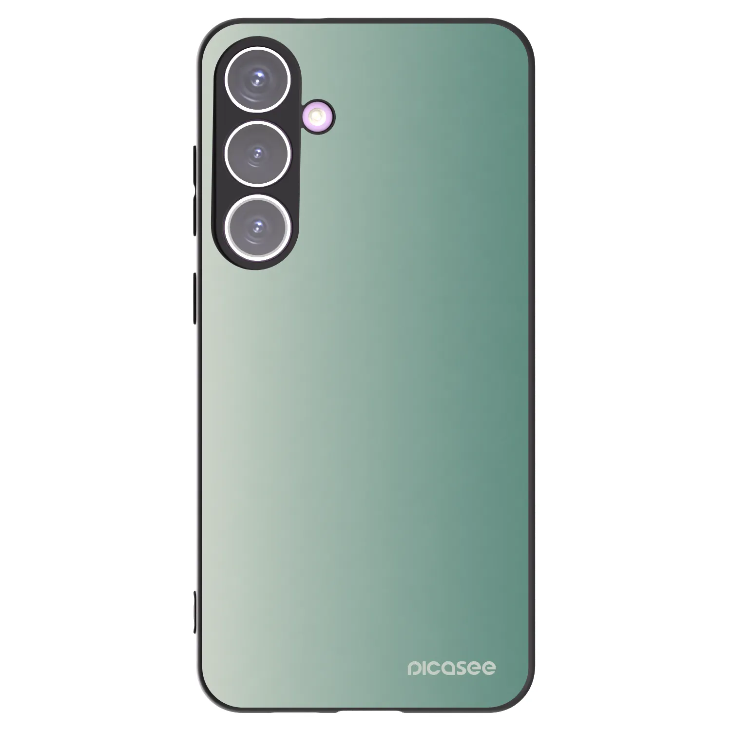 Picasee silikonový černý obal pro Samsung Galaxy S24+ S926B 5G - Misty Sage