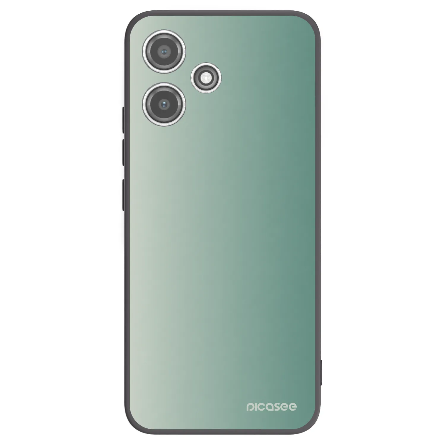 Picasee silikonový černý obal pro Xiaomi Redmi 12 5G - Misty Sage