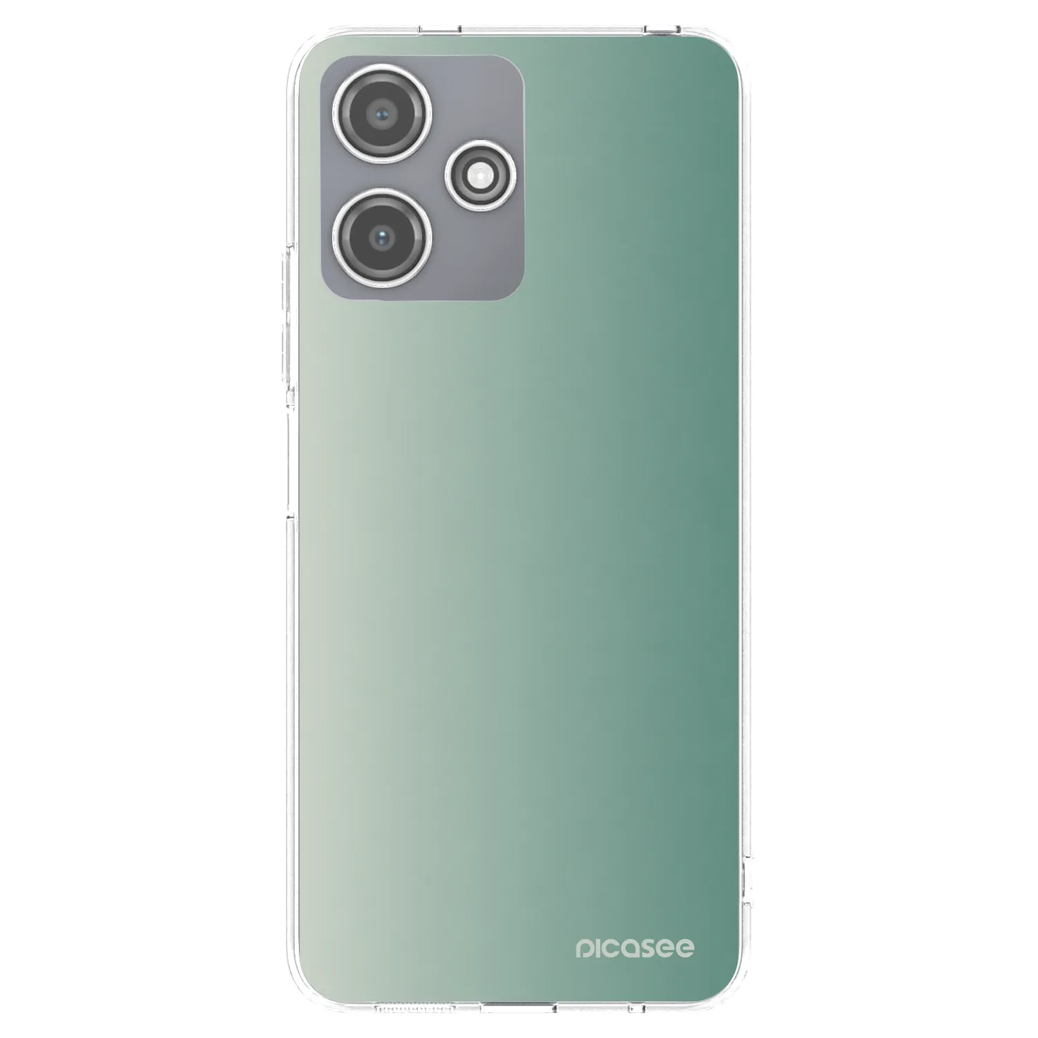 Picasee silikonový průhledný obal pro Xiaomi Redmi 12 5G - Misty Sage
