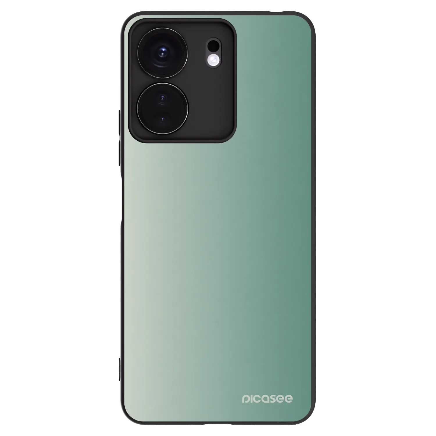 Picasee silikonový černý obal pro Xiaomi Redmi 13C 4G - Misty Sage