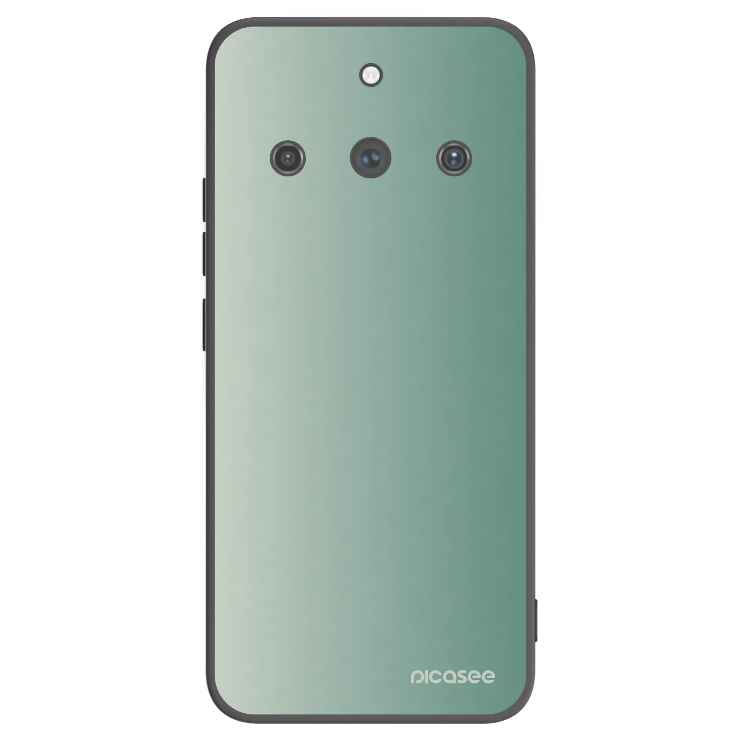Picasee silikonový černý obal pro Realme 11 Pro+ - Misty Sage