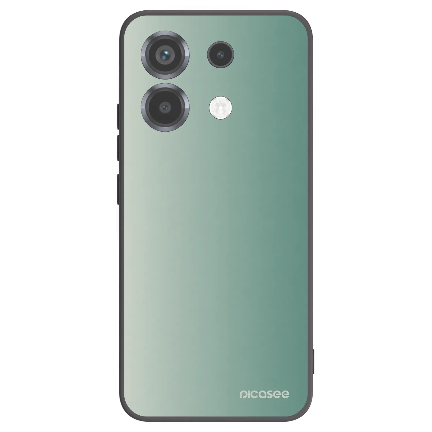 Picasee silikonový černý obal pro Xiaomi Poco X6 - Misty Sage