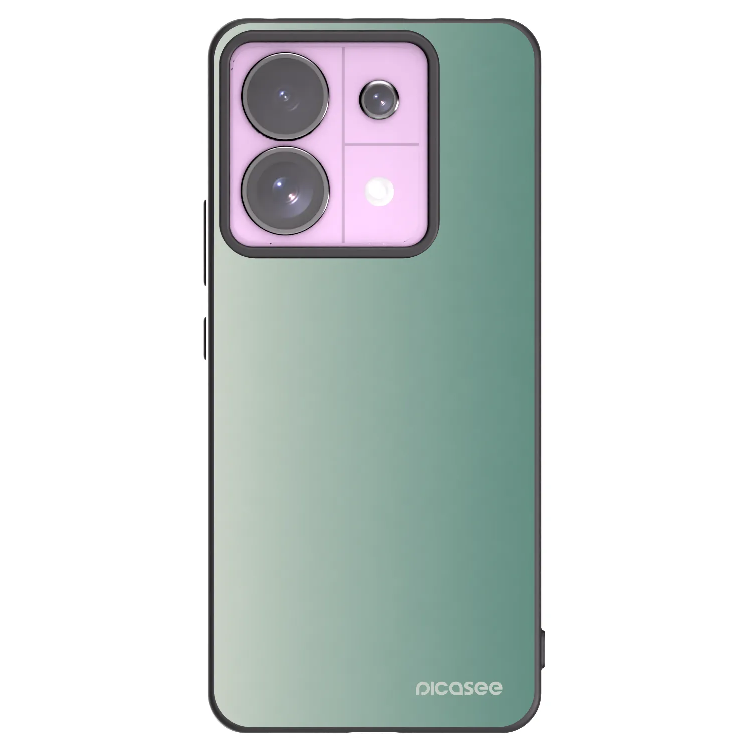 Picasee silikonový černý obal pro Xiaomi Redmi Note 13 Pro 5G - Misty Sage
