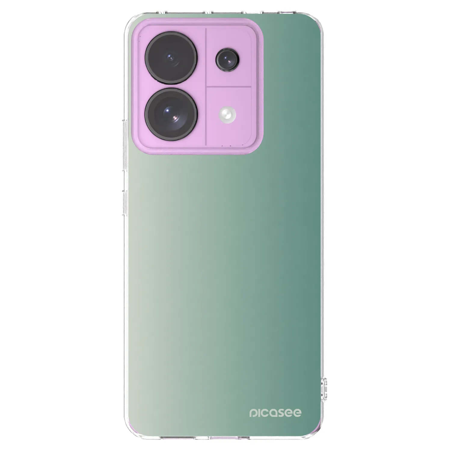 Picasee silikonový průhledný obal pro Xiaomi Redmi Note 13 Pro 5G - Misty Sage