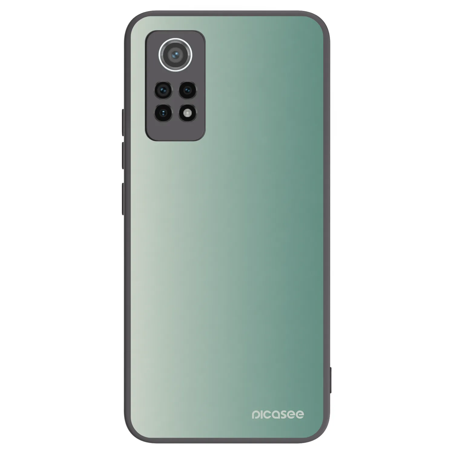 Picasee silikonový černý obal pro Xiaomi Redmi Note 12 Pro 4G - Misty Sage