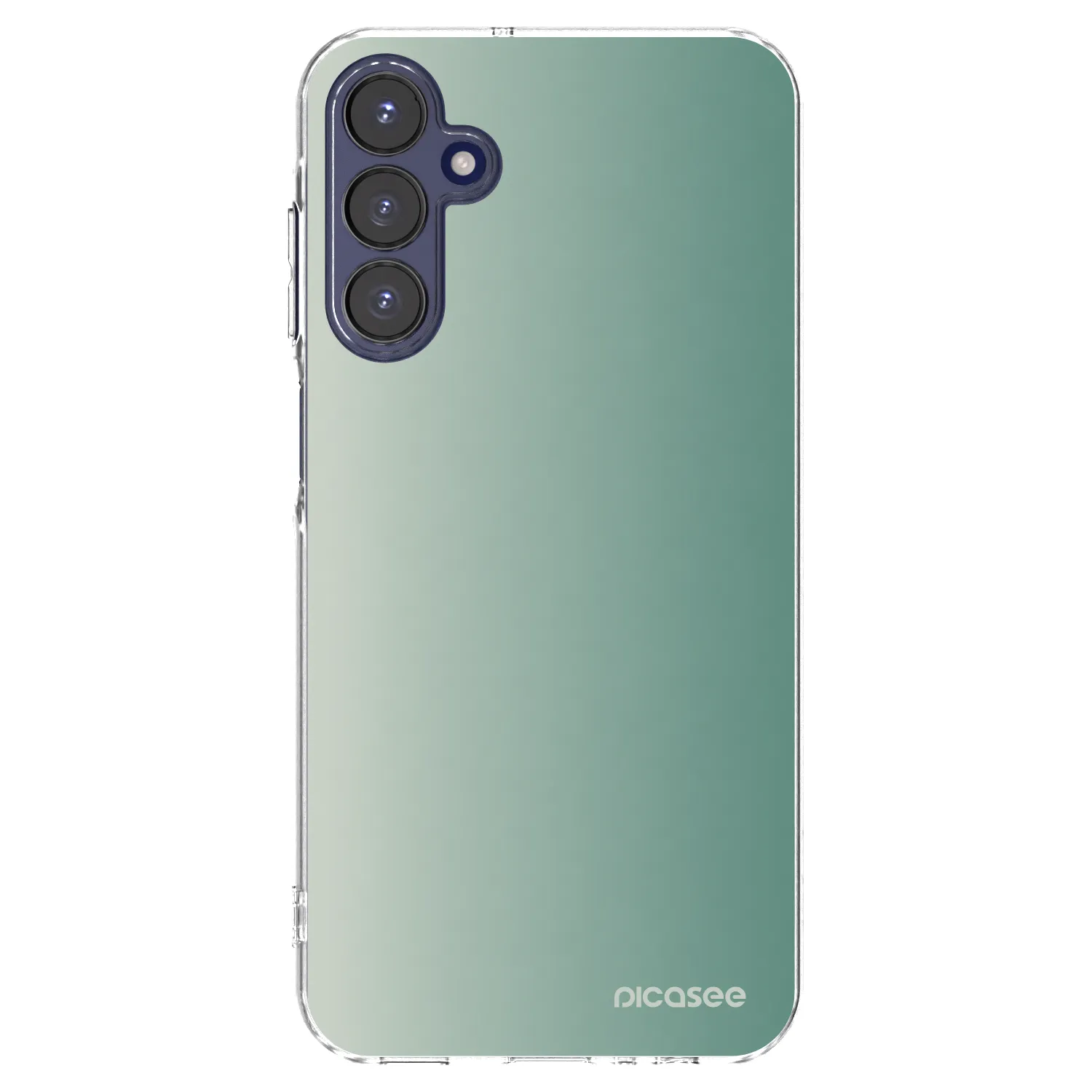 Picasee silikonový průhledný obal pro Samsung Galaxy A15 A155F 4G - Misty Sage