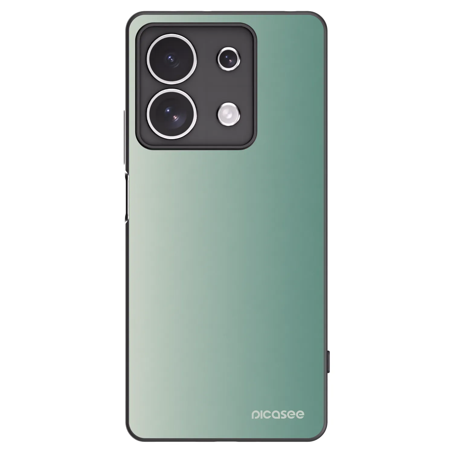 Picasee silikonový černý obal pro Xiaomi Redmi Note 13 4G - Misty Sage