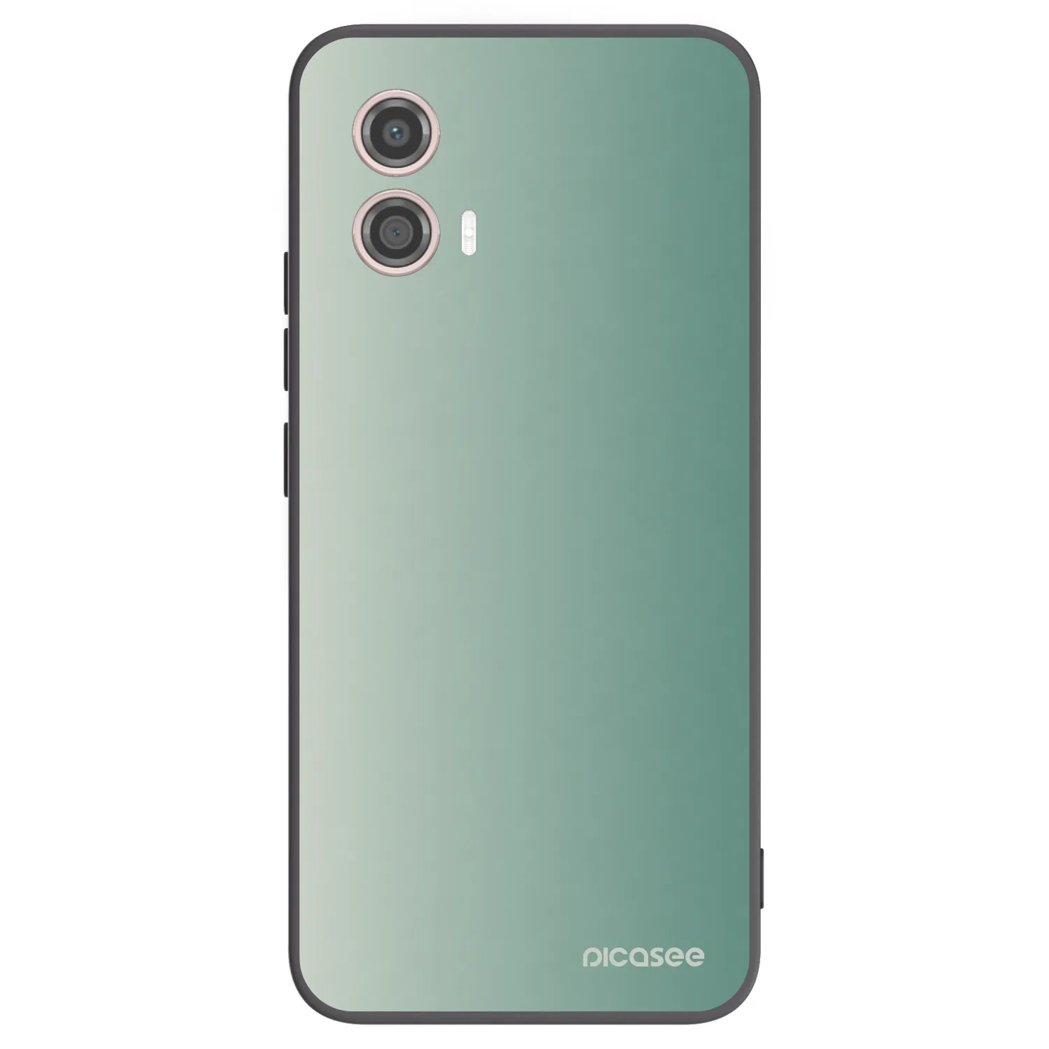 Picasee silikonový černý obal pro Motorola Moto G53 5G - Misty Sage