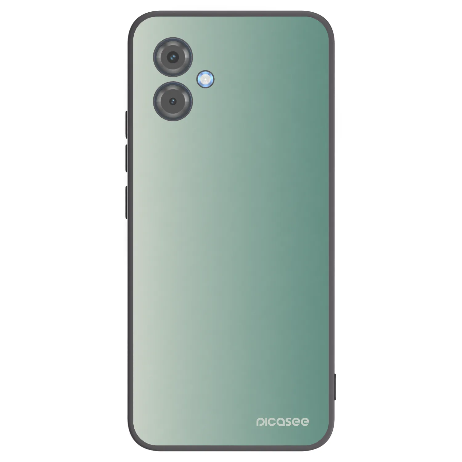 Picasee silikonový černý obal pro Motorola Moto G14 - Misty Sage