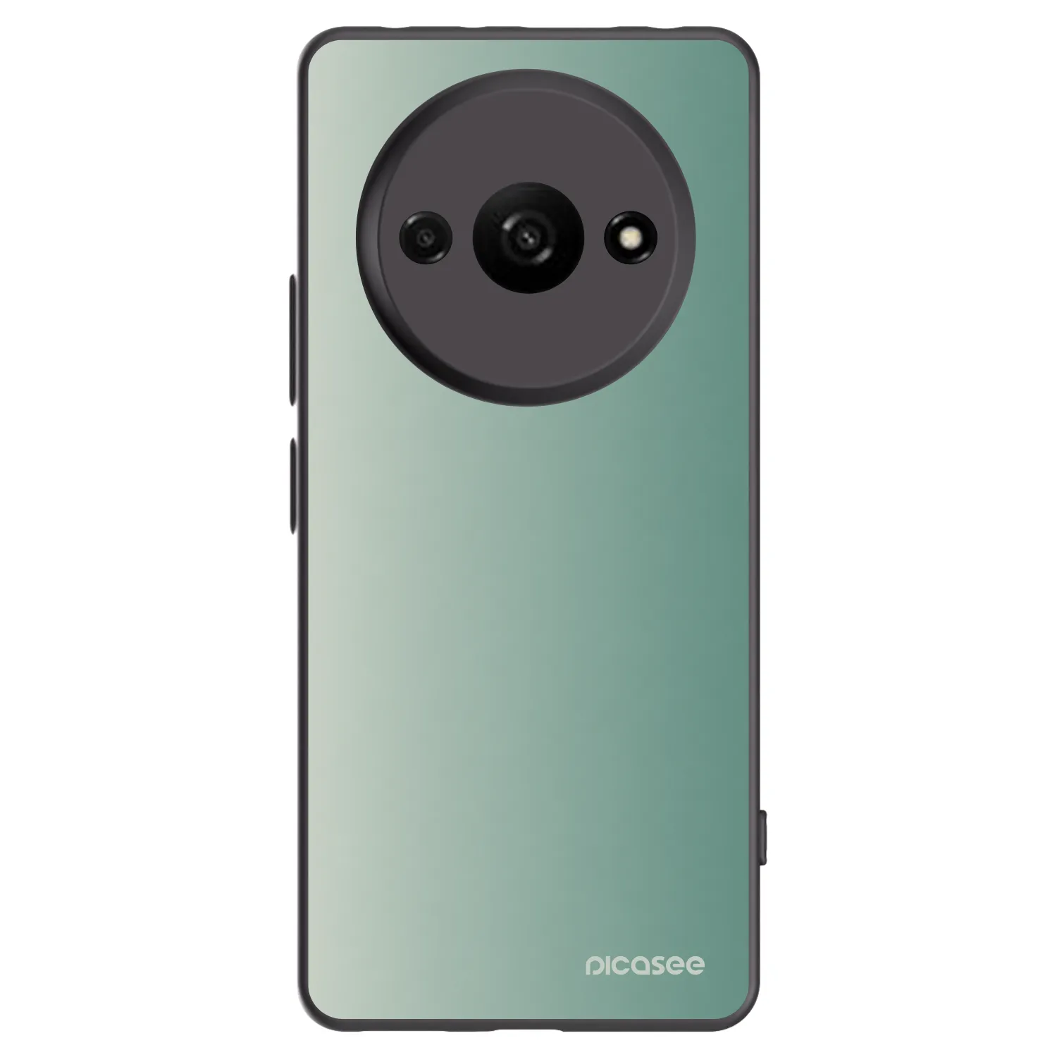 Picasee silikonový černý obal pro Xiaomi Redmi A3 - Misty Sage