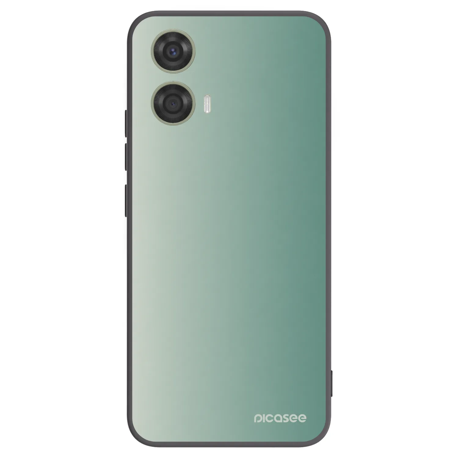 Picasee silikonový černý obal pro Motorola Moto G24 - Misty Sage