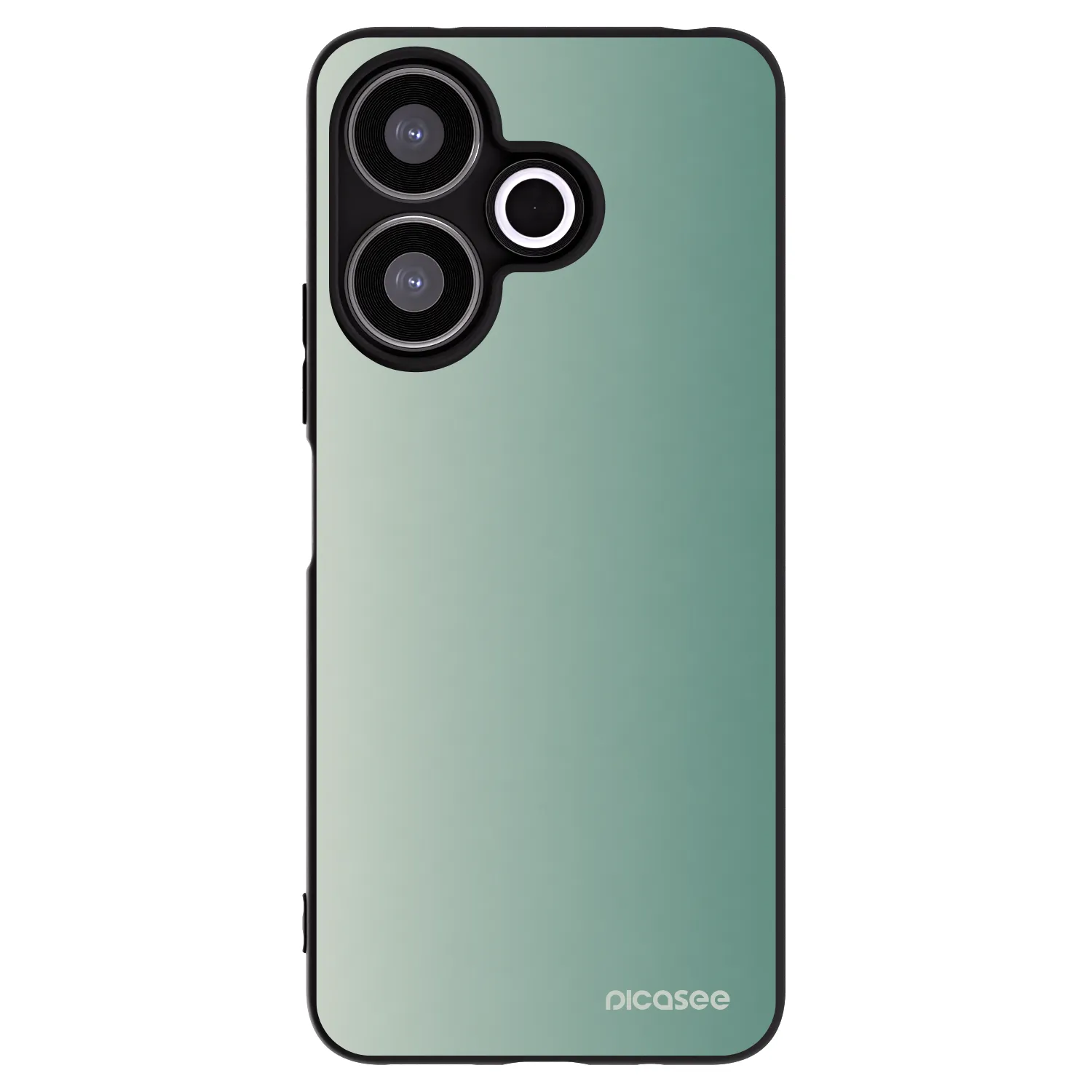 Picasee silikonový černý obal pro Xiaomi Redmi 13 4G - Misty Sage