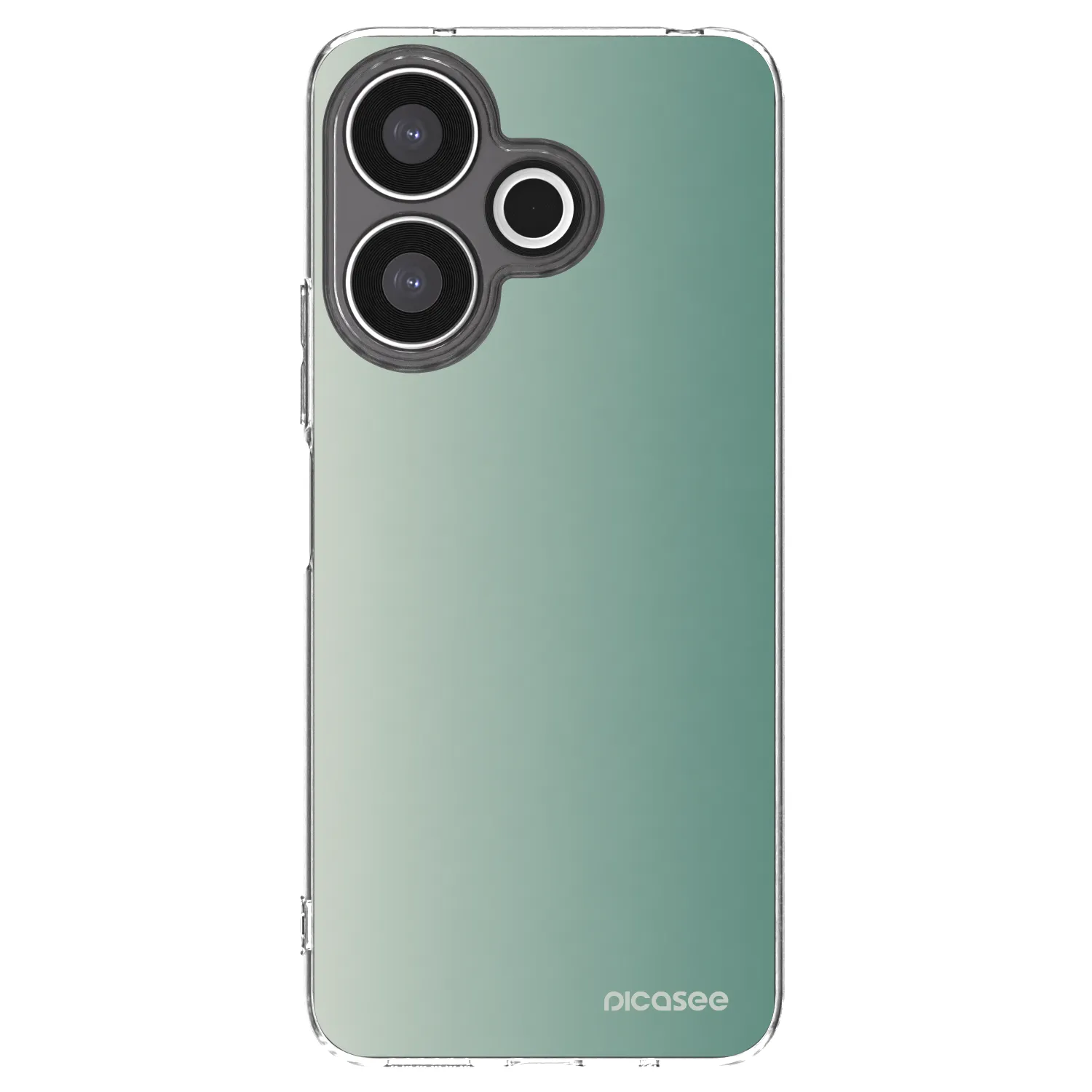 Picasee silikonový průhledný obal pro Xiaomi Redmi 13 4G - Misty Sage