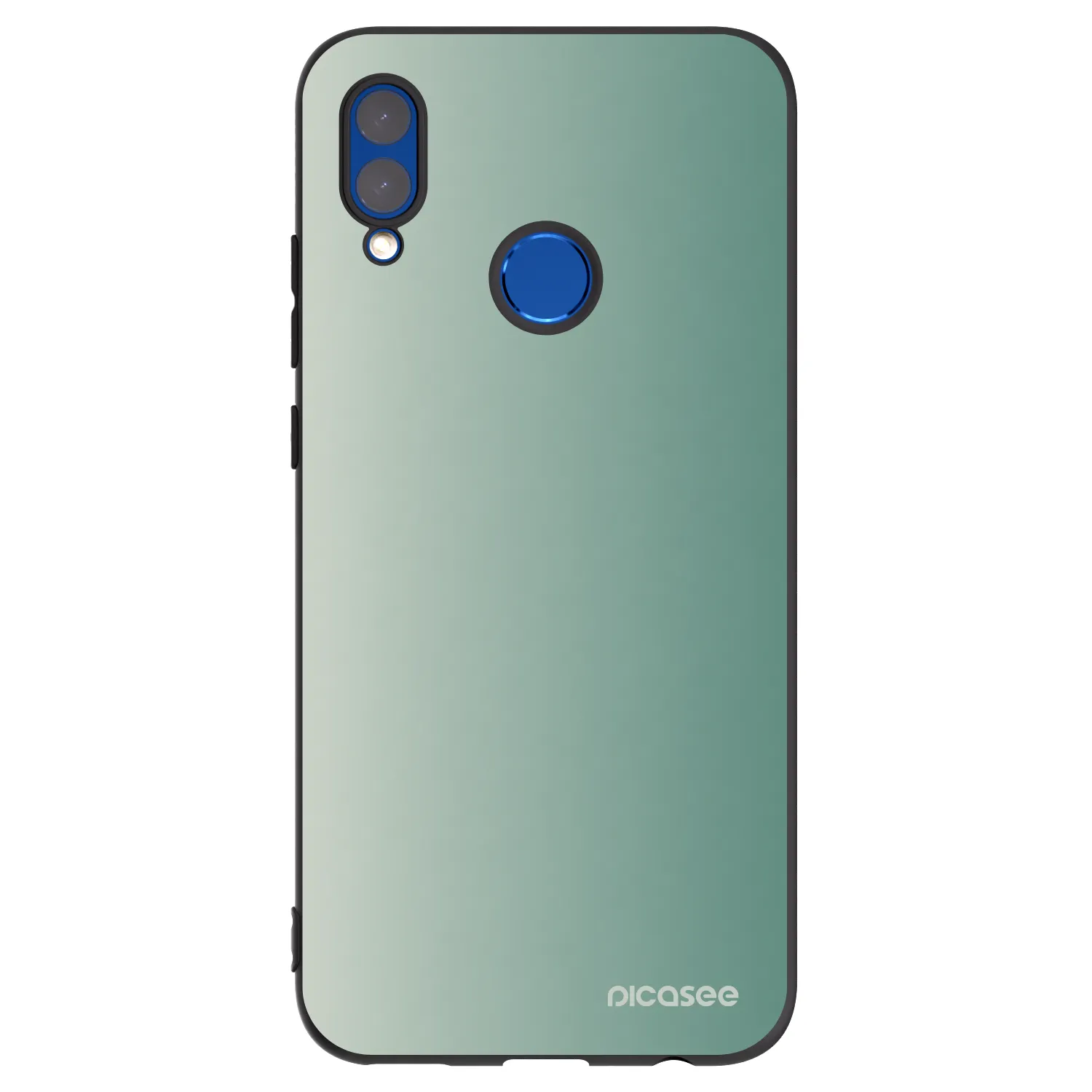 Picasee silikonový černý obal pro Huawei P Smart 2019 - Misty Sage