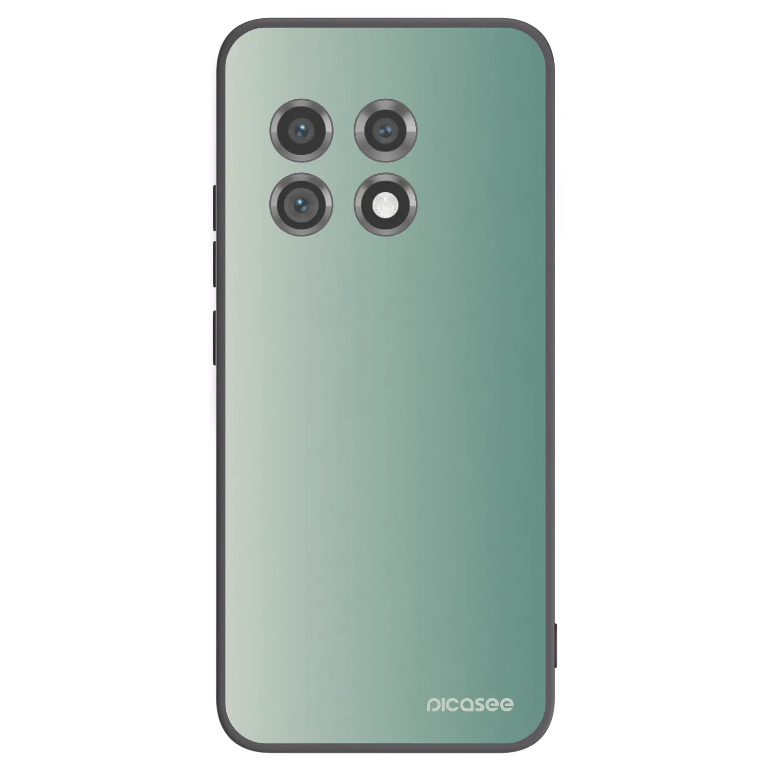Picasee silikonový černý obal pro OnePlus 11 5G - Misty Sage