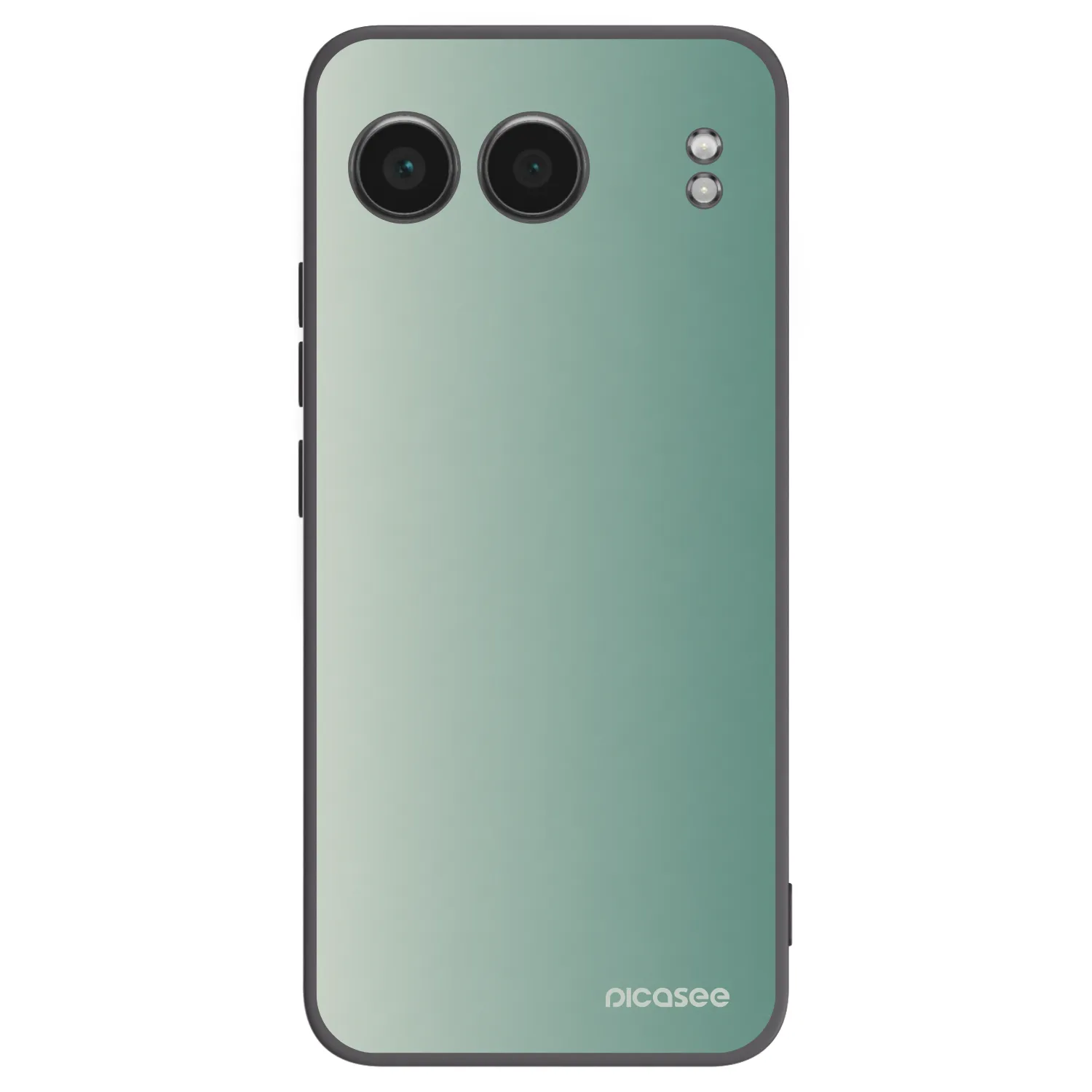 Picasee silikonový černý obal pro OnePlus Nord 4 - Misty Sage