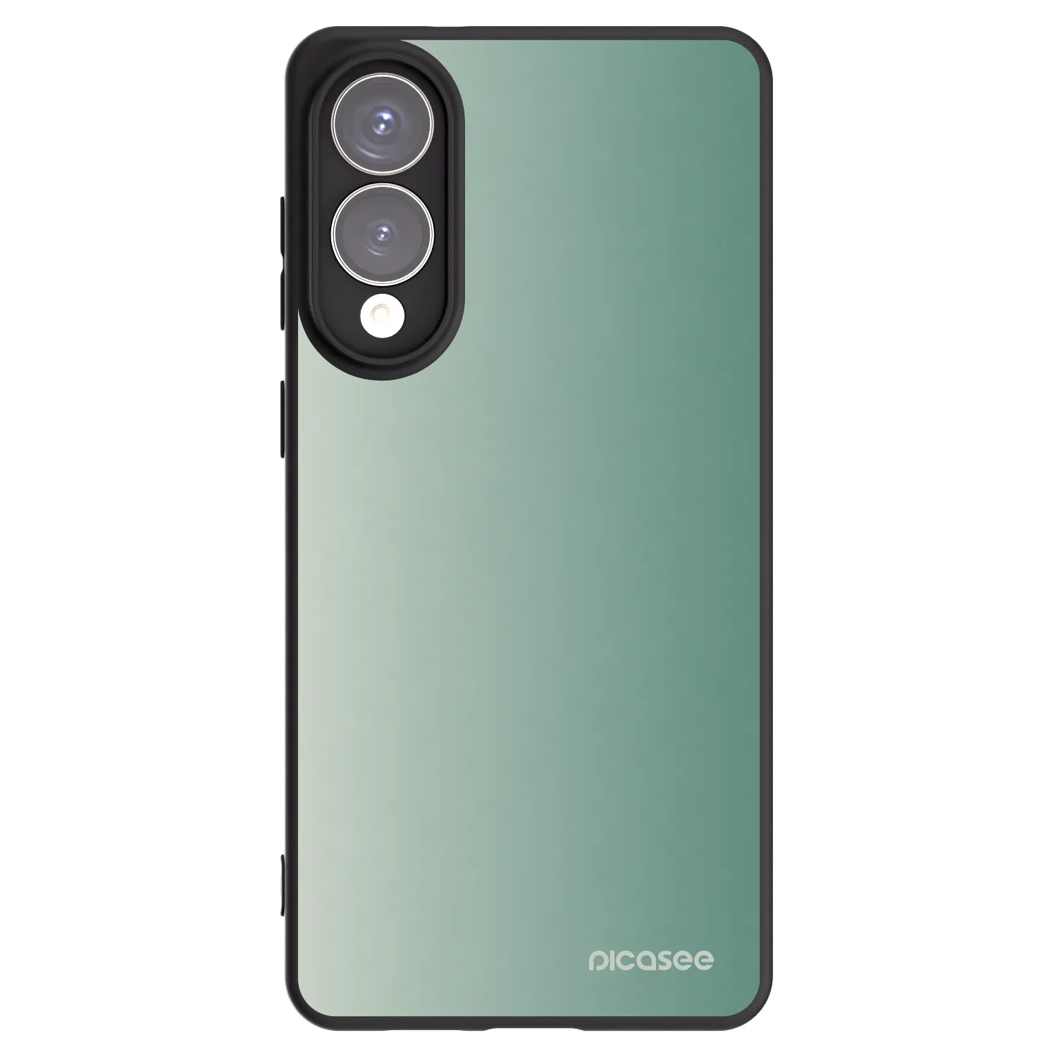 Picasee silikonový černý obal pro Samsung Galaxy S25 Edge 5G - Misty Sage