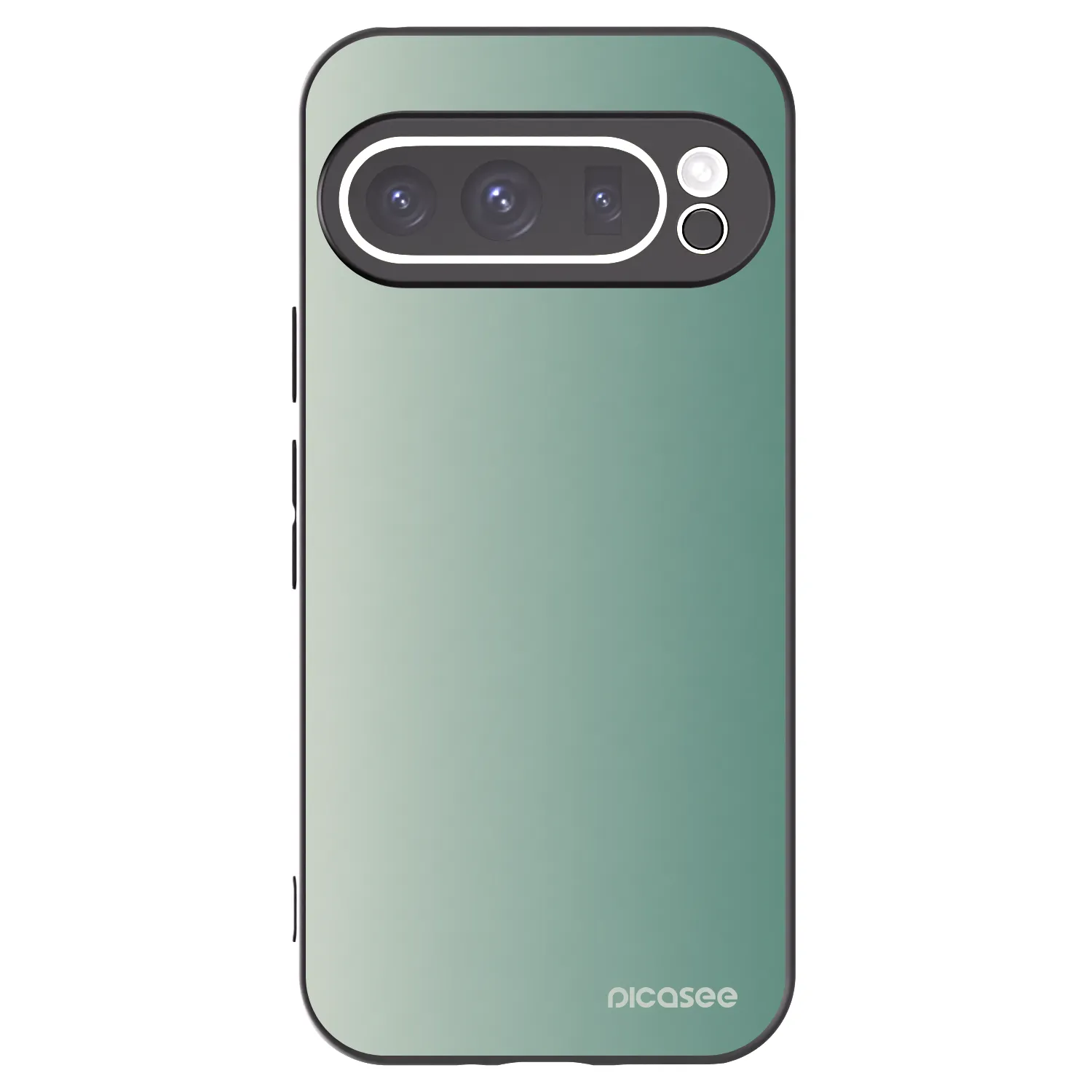 Picasee silikonový černý obal pro Google Pixel 9 Pro - Misty Sage