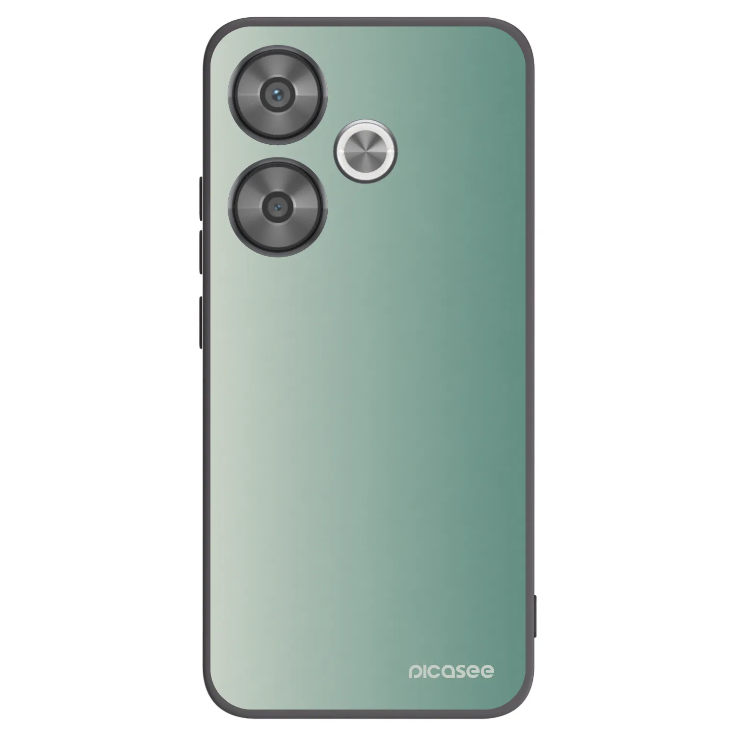 Picasee silikonový černý obal pro Xiaomi Poco F6 - Misty Sage