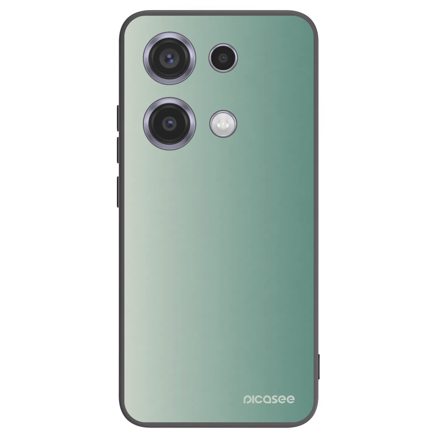 Picasee silikonový černý obal pro Xiaomi Redmi Note 14S - Misty Sage