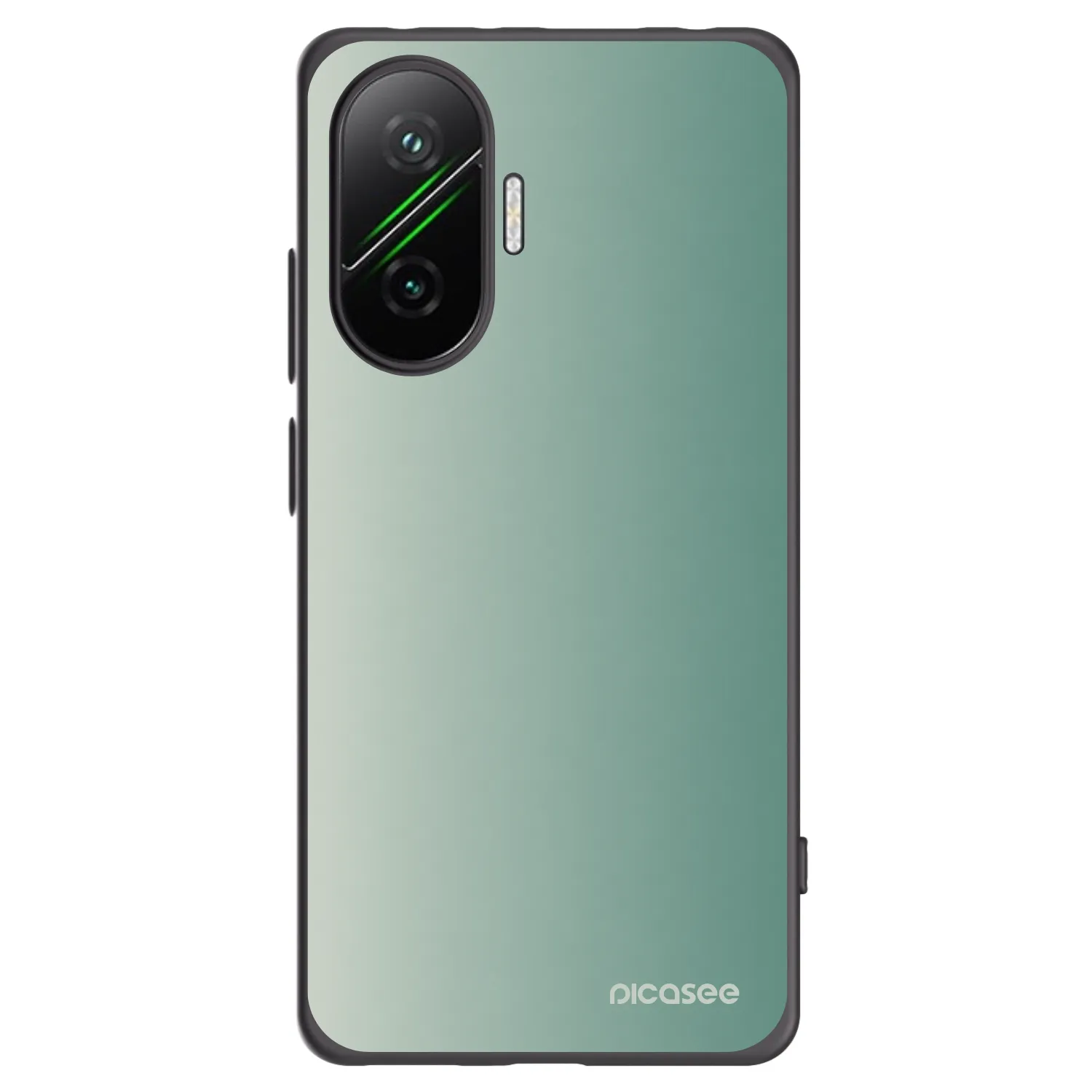 Picasee silikonový černý obal pro Xiaomi Poco F7 5G - Misty Sage