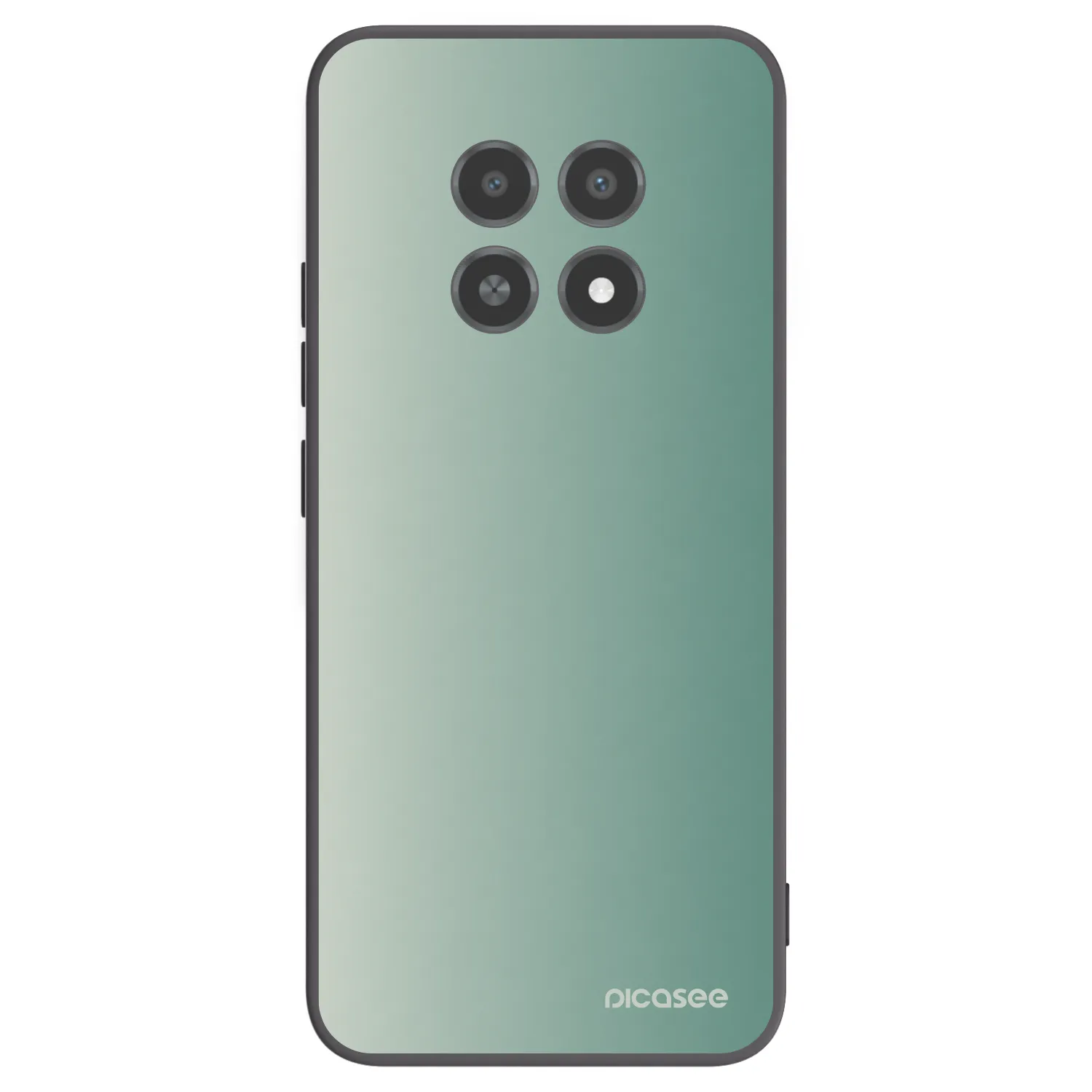 Picasee silikonový černý obal pro Realme 12X - Misty Sage