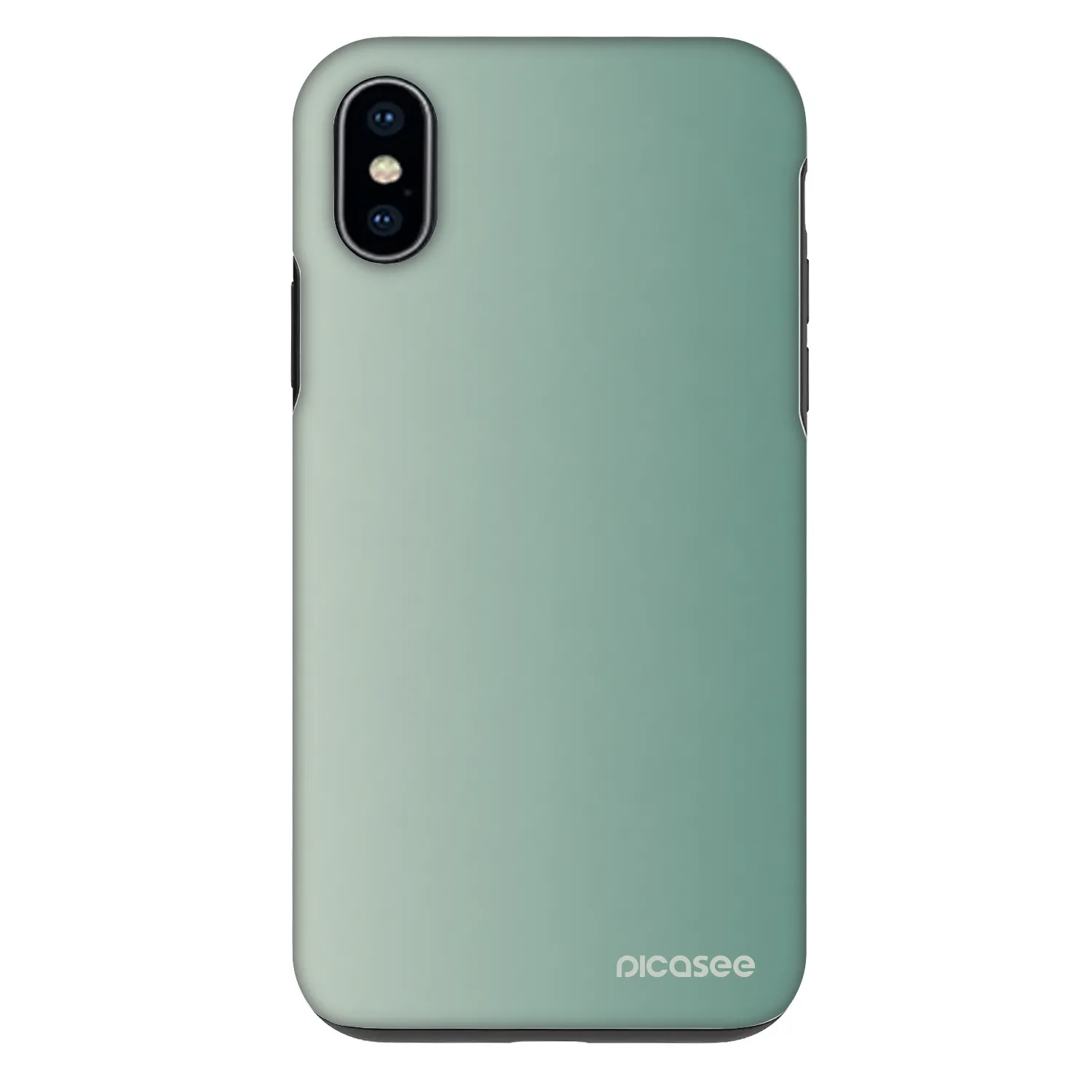 Picasee Fashion Case pro Apple iPhone X/XS - Misty Sage