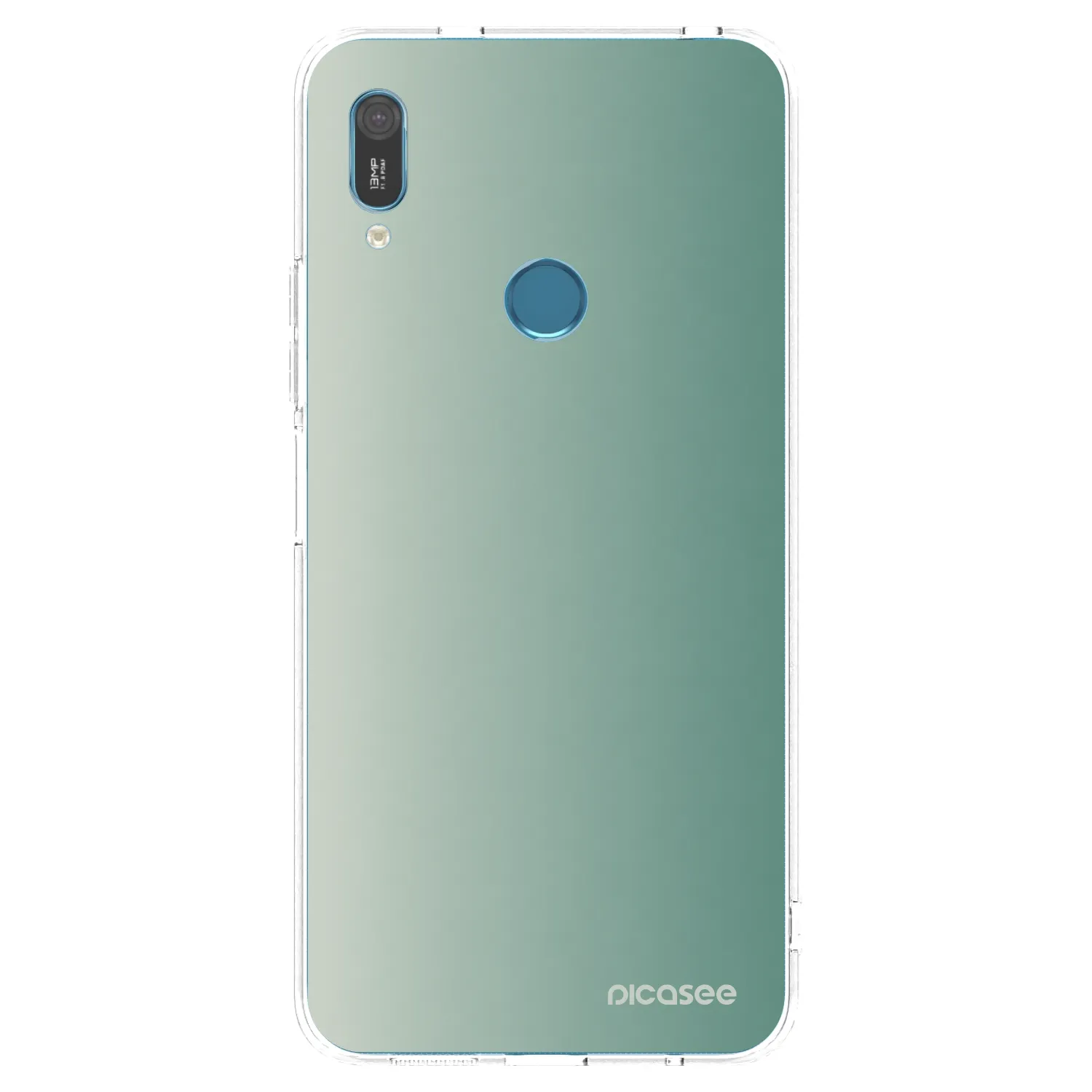 Picasee silikonový průhledný obal pro Huawei Y6 2019 - Misty Sage