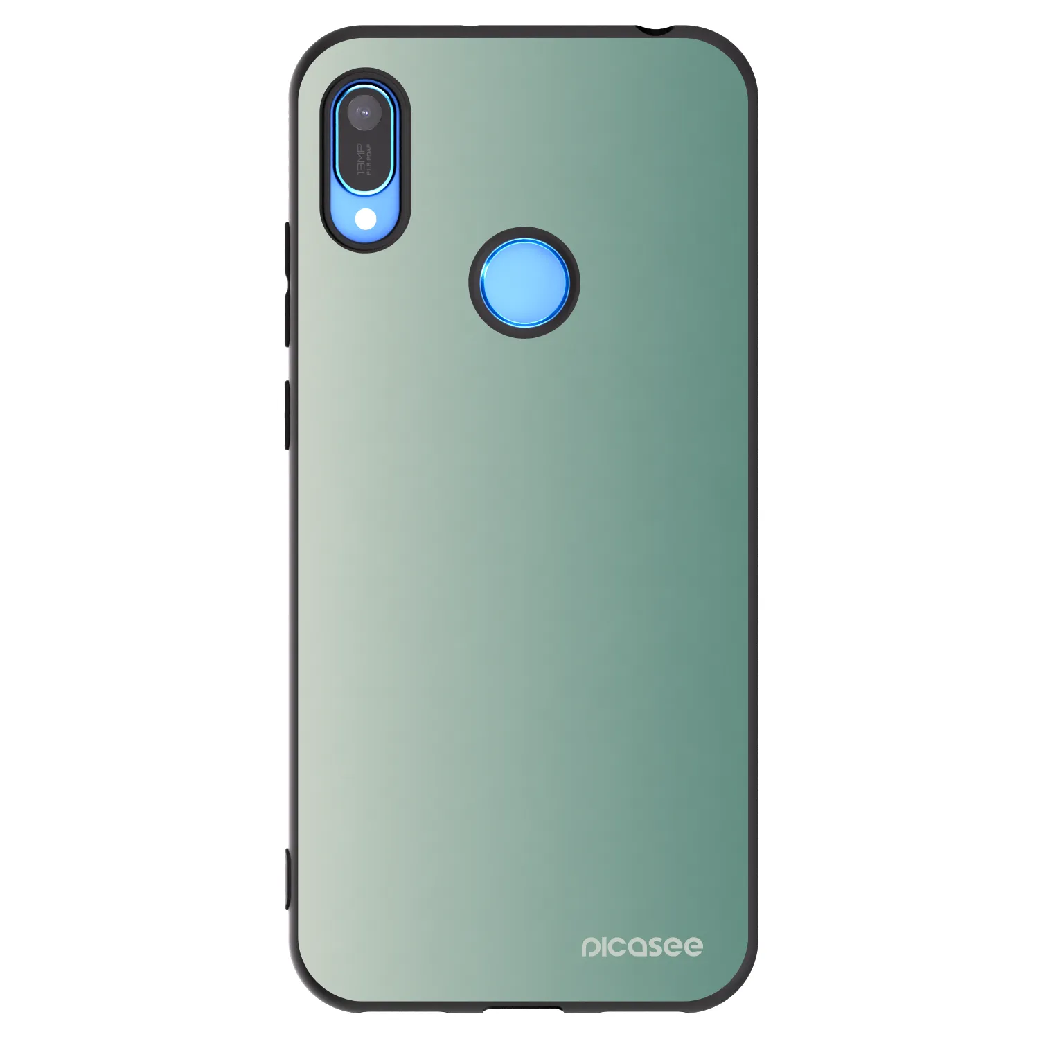 Picasee silikonový černý obal pro Huawei Y6 2019 - Misty Sage