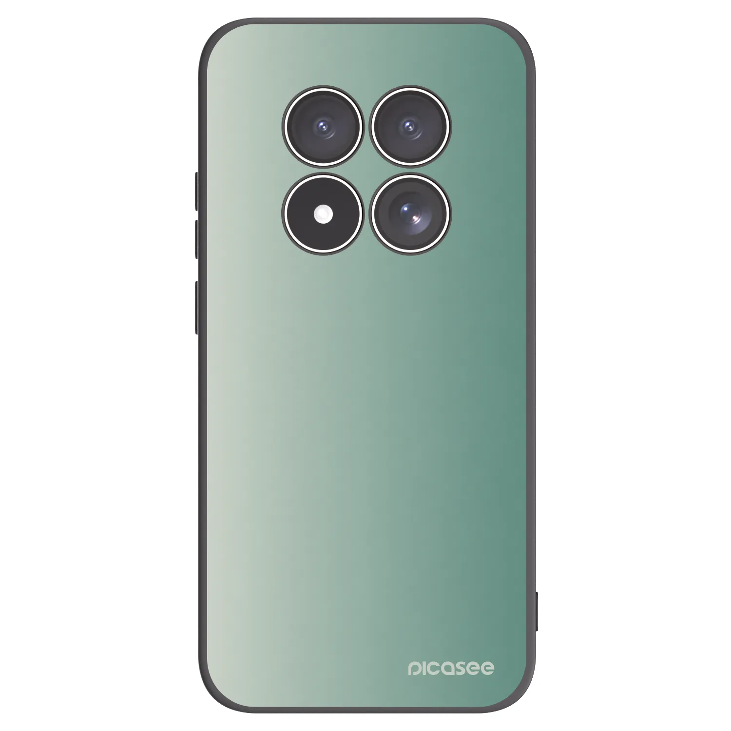 Picasee silikonový černý obal pro Xiaomi Redmi Note 15 Pro 4G - Misty Sage