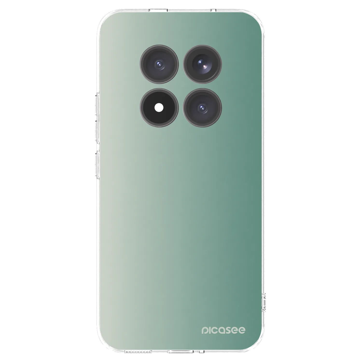 Picasee silikonový průhledný obal pro Xiaomi Redmi Note 15 Pro+ - Misty Sage