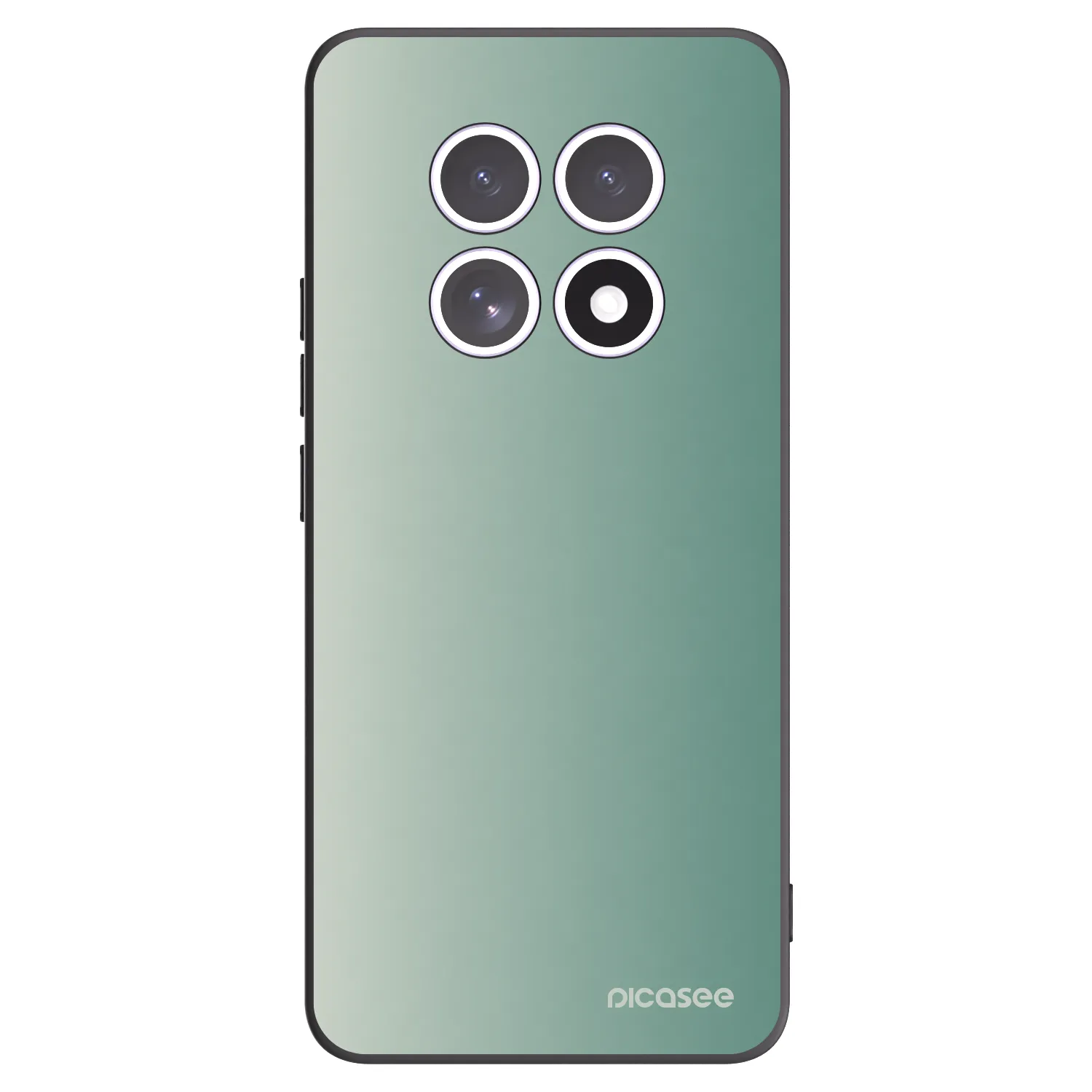 Picasee silikonový černý obal pro Xiaomi Redmi Note 15 4G - Misty Sage