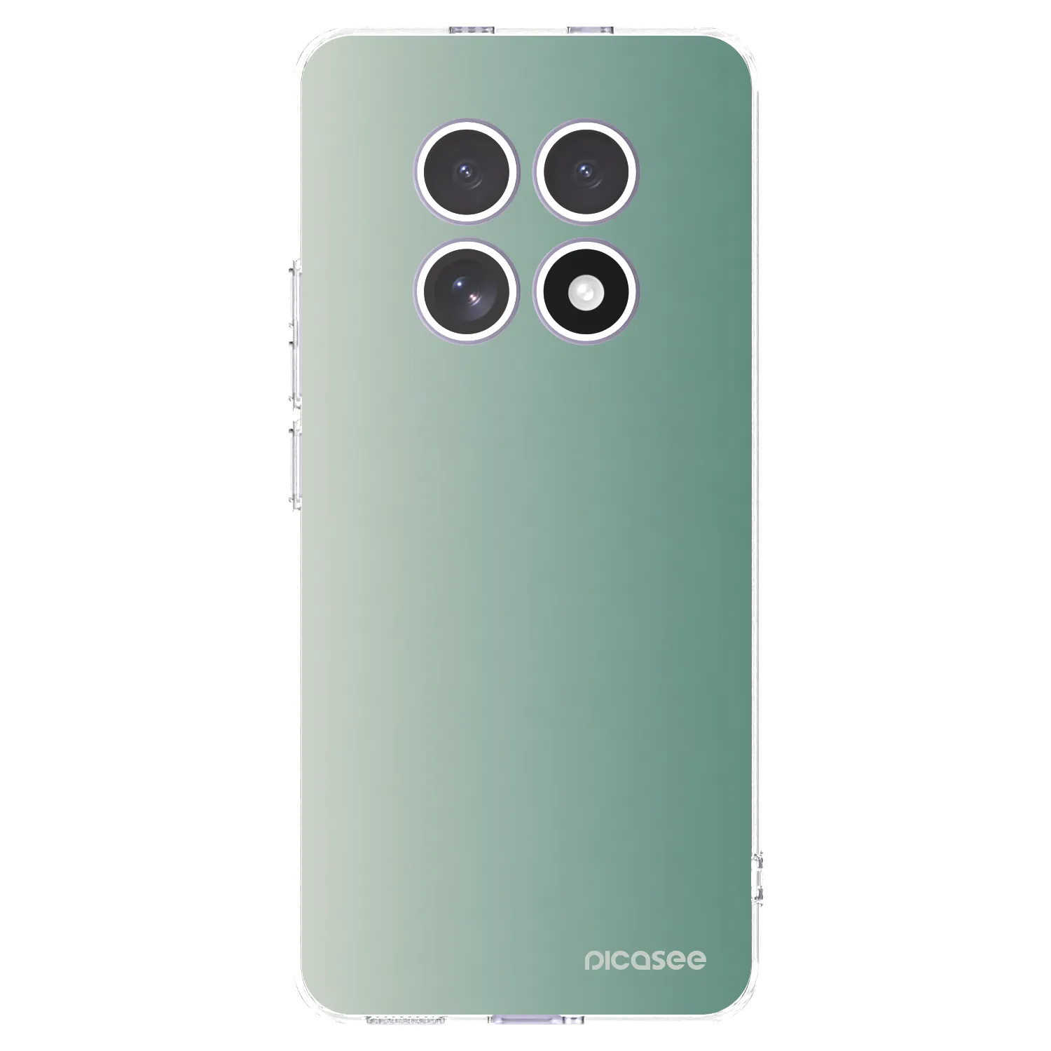 Picasee silikonový průhledný obal pro Xiaomi Redmi Note 15 4G - Misty Sage