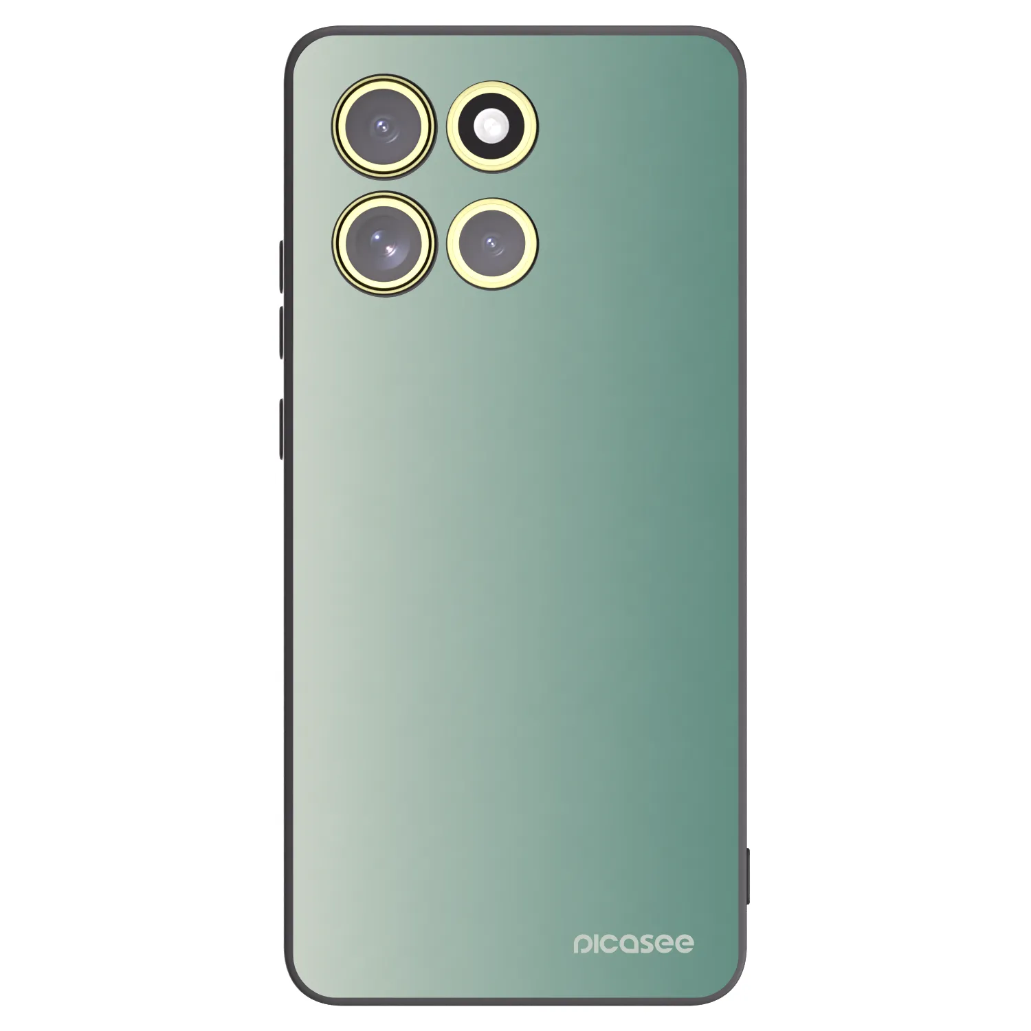 Picasee silikonový černý obal pro Motorola Moto G86 Power 5G - Misty Sage