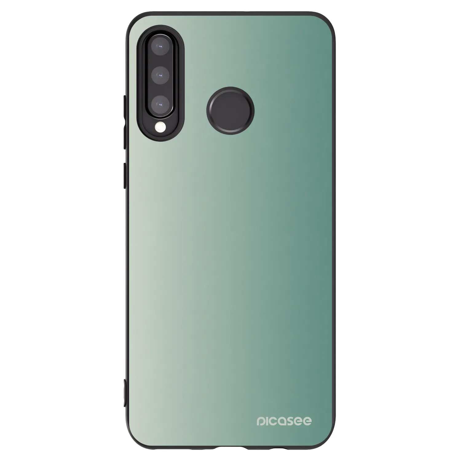 Picasee silikonový černý obal pro Huawei P30 Lite - Misty Sage