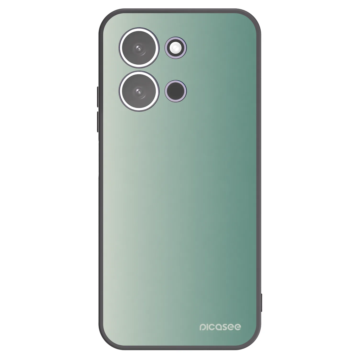 Picasee silikonový černý obal pro Xiaomi Redmi 15C 5G - Misty Sage