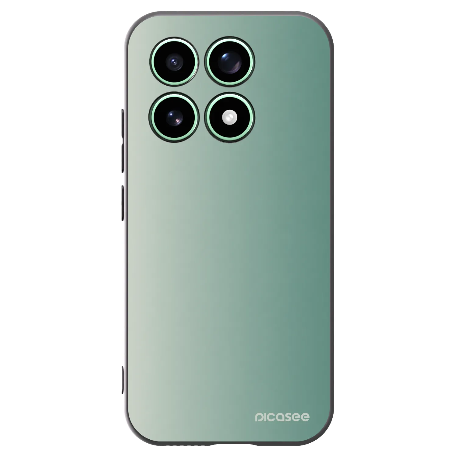 Picasee silikonový černý obal pro Xiaomi 17 - Misty Sage
